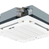 Rheem/Ruud Inverter Ceiling Cassette Indoor Unit (White, Square Grille for Recessed Ceiling Installation) - Discreet four-way airflow unit for multi-split commercial HVAC, available from EINSPOT Solutions in Nigeria.