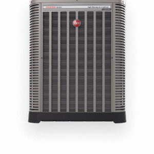 Rheem Prestige Series Inverter Central Air Conditioner Outdoor Condenser (High-Efficiency, Square Unit with EcoNet branding) - Premium, variable-speed central AC for smart homes and commercial buildings, supplied by EINSPOT Solutions in Nigeria.